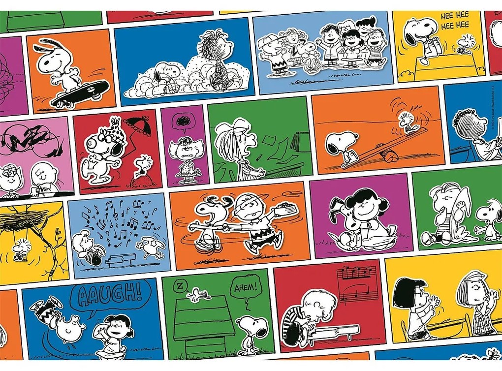 Snoopy Puzzle Compact 1000 de piese Clementoni