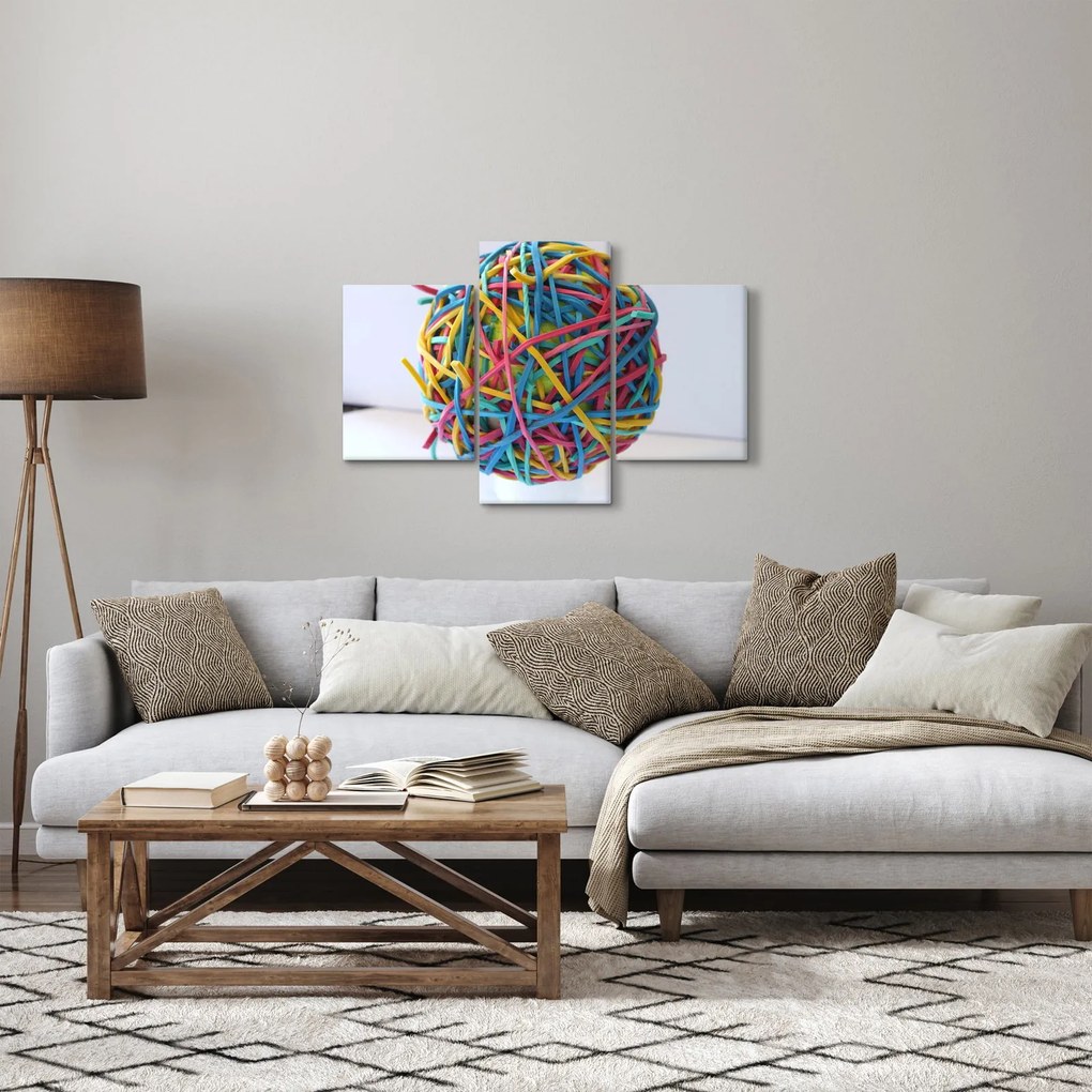 Tablou cu gumițe (90x60 cm)