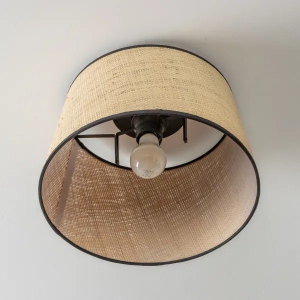 Brilagi - Plafonieră LED CERIA 1xE27/40W/230V Ø35 cm bej