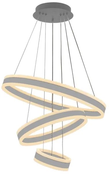 Lustră LED dimabilă pe cablu LED/165W/230V 3000-6500K + telecomandă