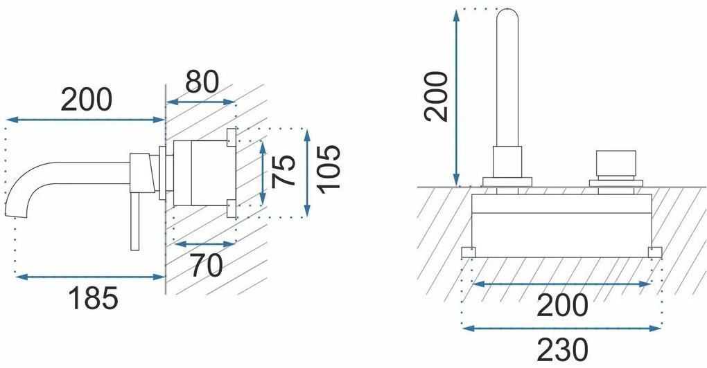 Baterie incastrata Rea Lungo Long Titan + BOX