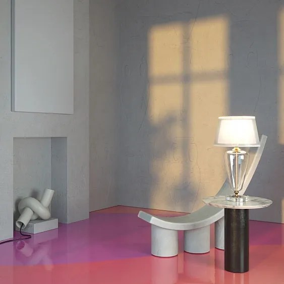 Veioza, Lampa de masa design modern Verre