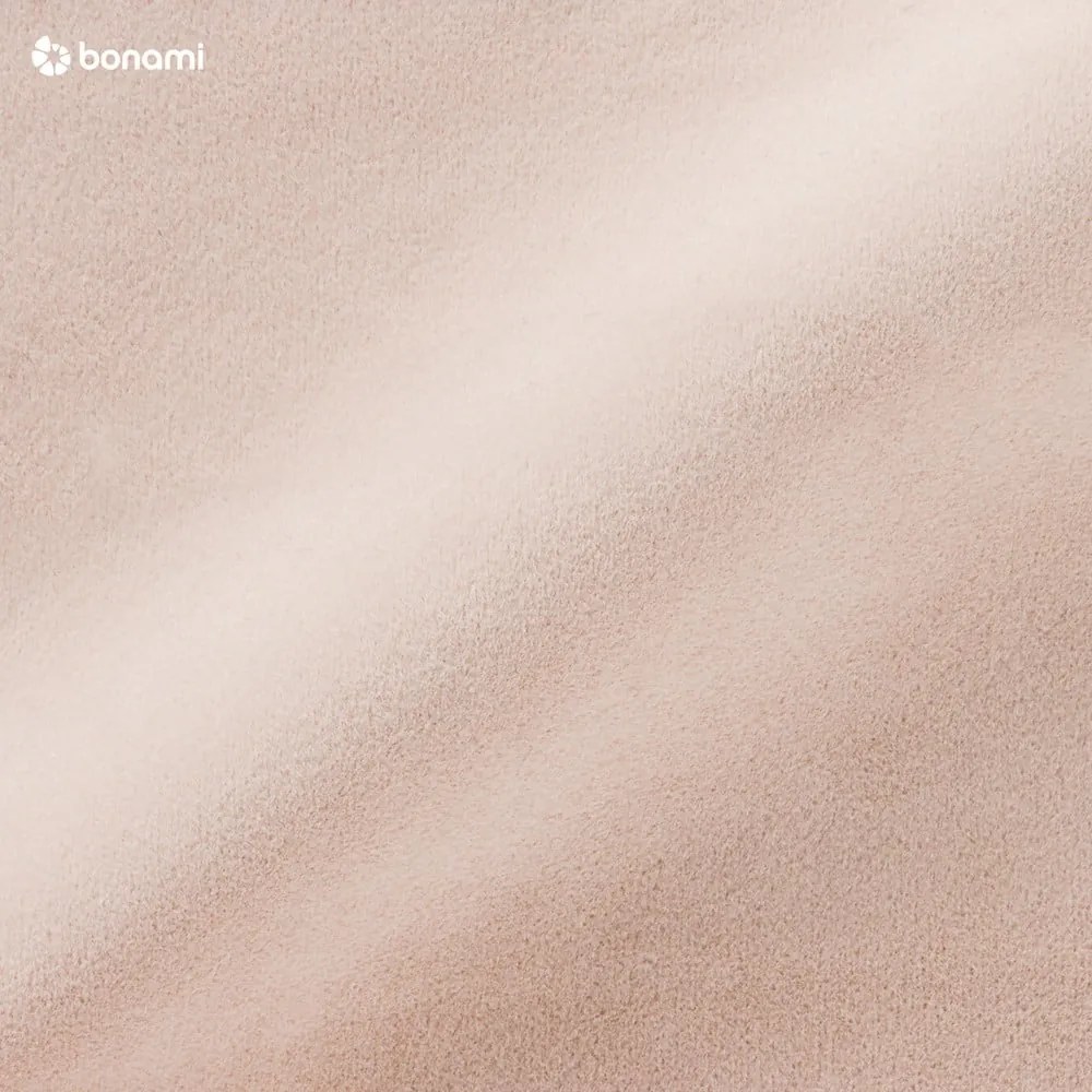 Pat matrimonial 160x200 cm bej tapițat cu spațiu de depozitare cu somieră Juniper – Mazzini Beds