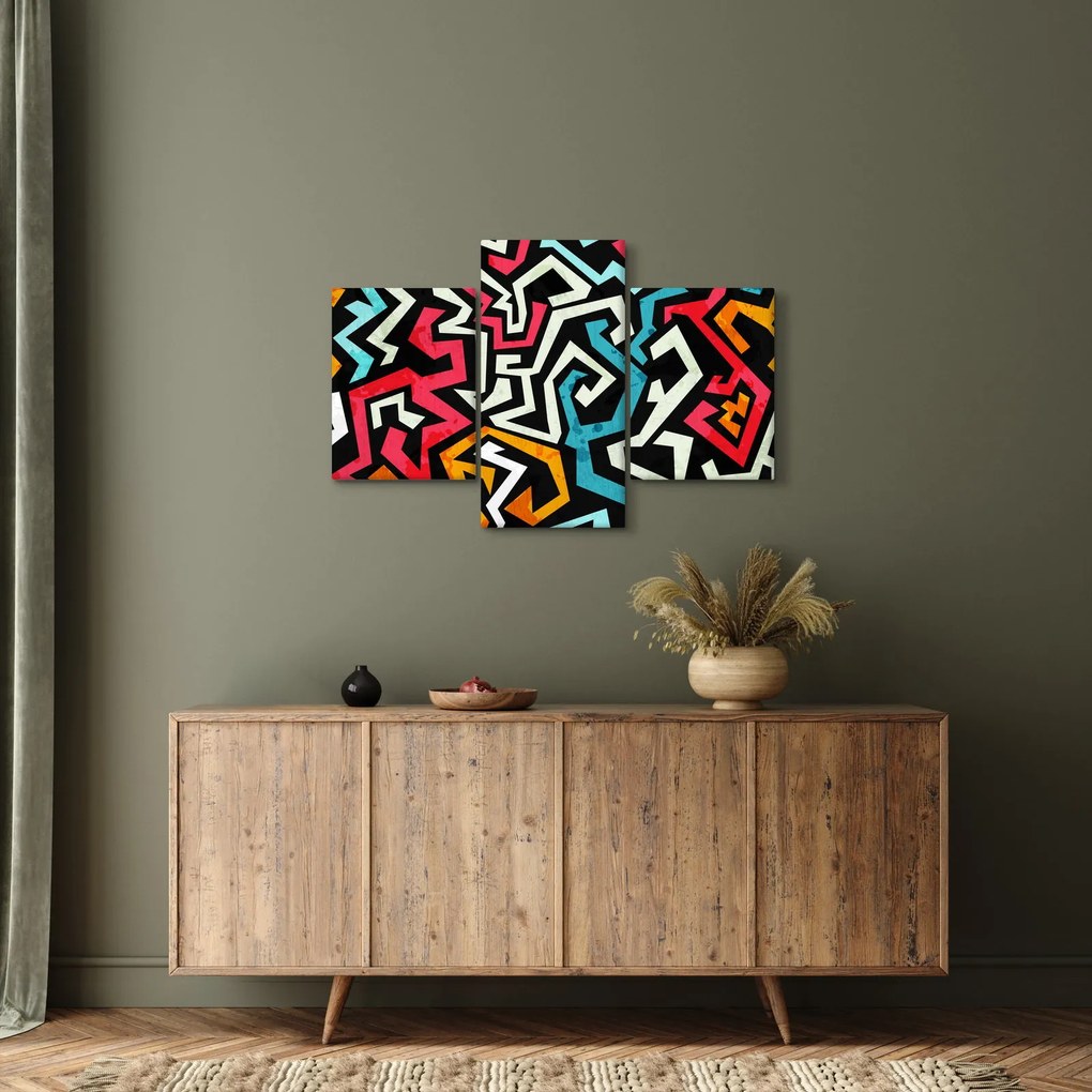 Tablouabstracție grafică (90x60 cm)