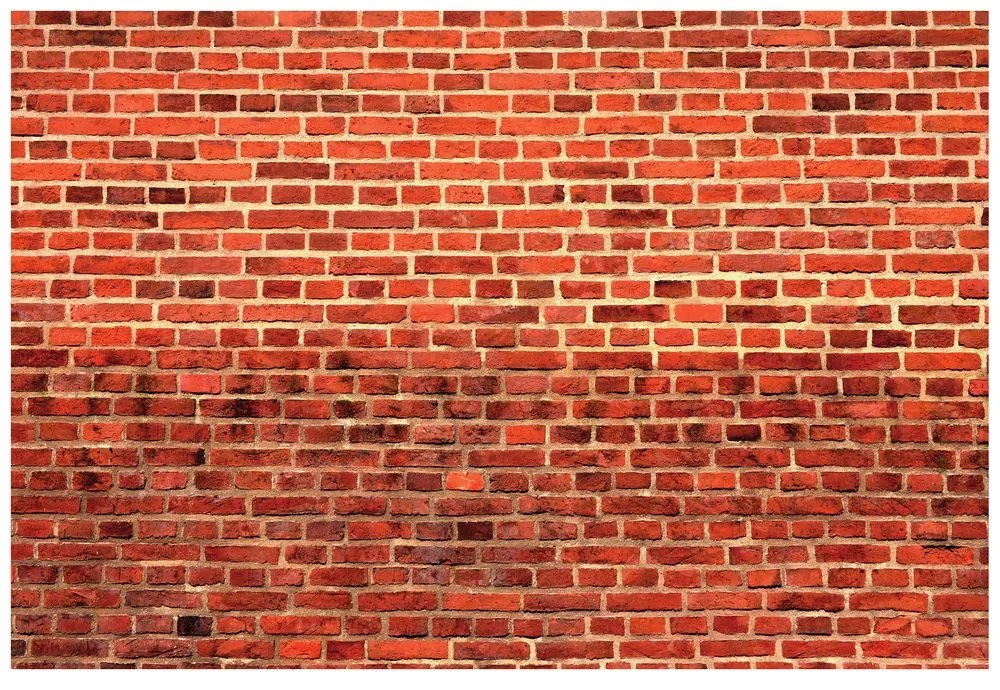 Fototapet autoadeziv perete de cărămidă portocalie