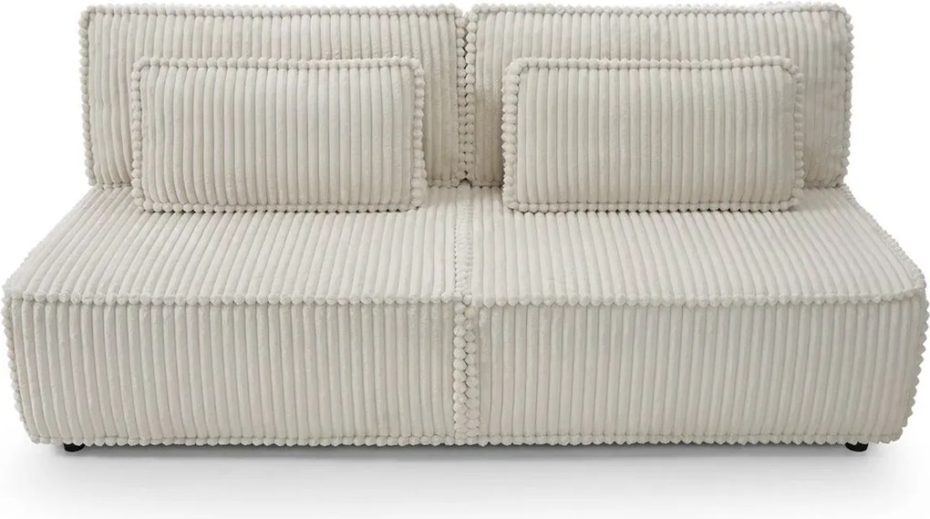 Canapea lemn masiv Komma, 200 × 112 × 86 cm