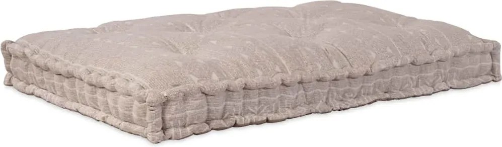 vidaXL Sofa modular patchwork Maro deschis 120 x 80 x 12 cm țesătură