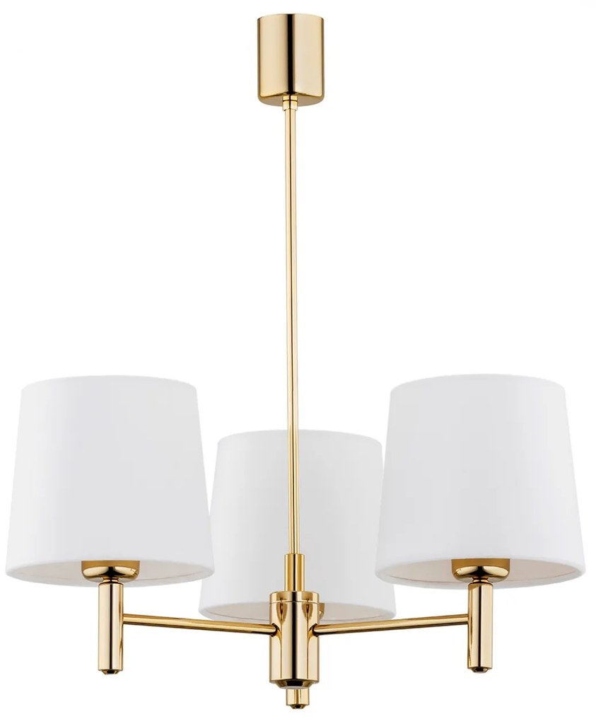 Candelabru modern design elegant PONTE 3L crem