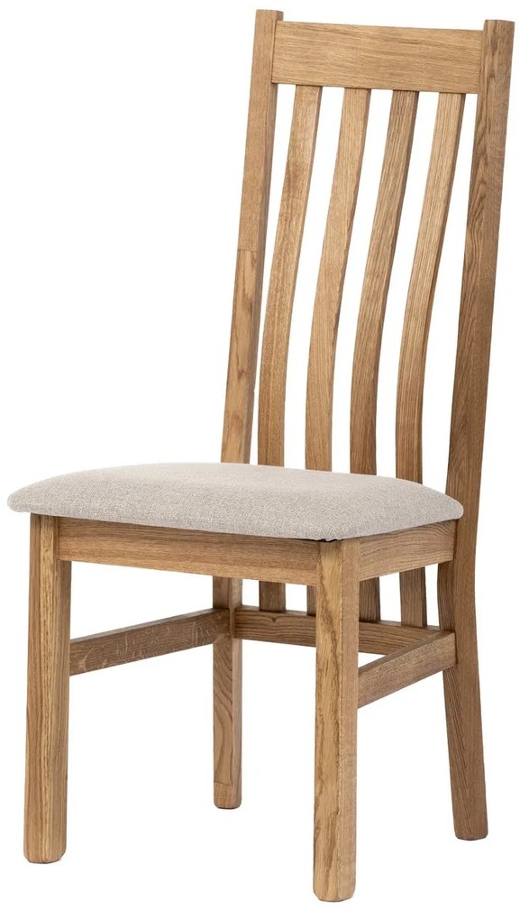 Set de scaune de sufragerie C-2100 CRM2, stejar, 2buc.