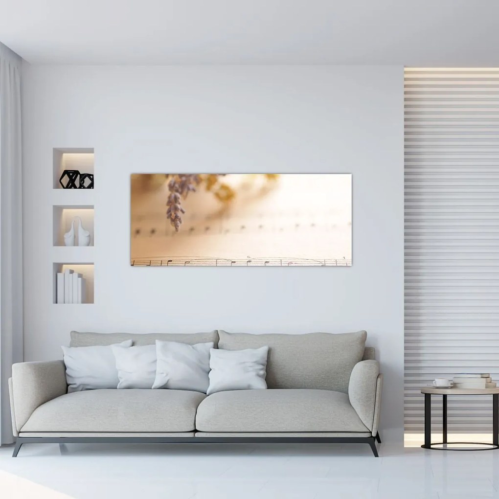 Tablou - Cântec (120x50 cm)