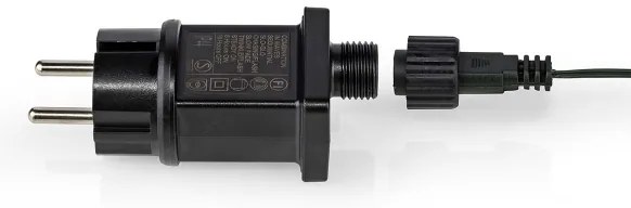 Nedis CLCC560 - LED șir exterior Crăciun 560 LED, 7 funcții, 14m, IP44, alb cald