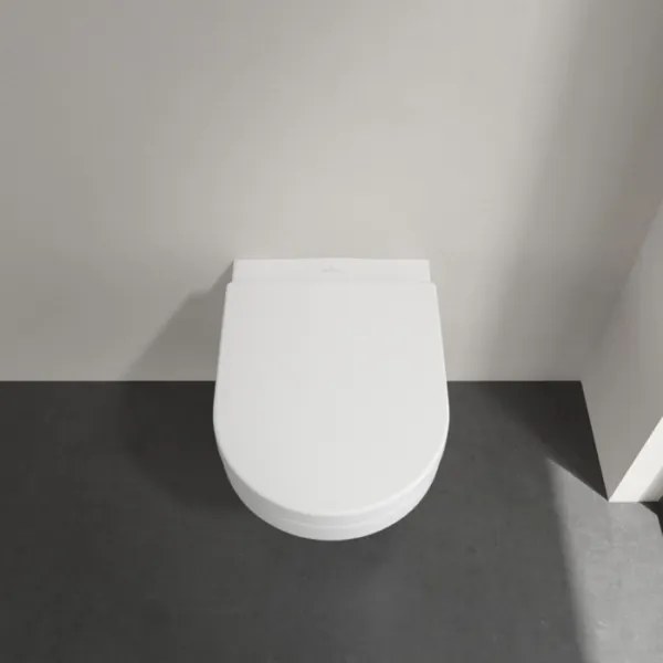 Villeroy & Boch 5684HRR1 - Vas WC suspendat ARCHITECTURA cu capac SoftClose, ceramică albă