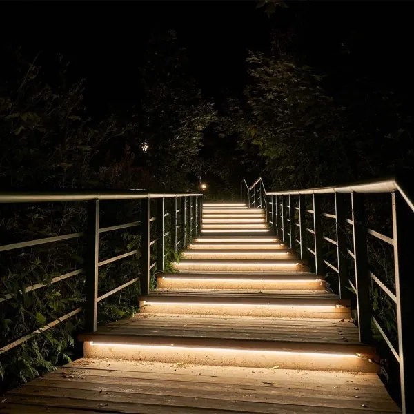 Banda LED solară reglabilă 1,2W 3,7V 4000K IP67, 5m