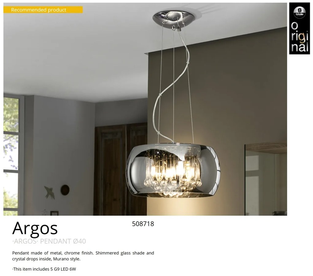 Lustra moderna design elegant 40cm ARGOS SV-508718