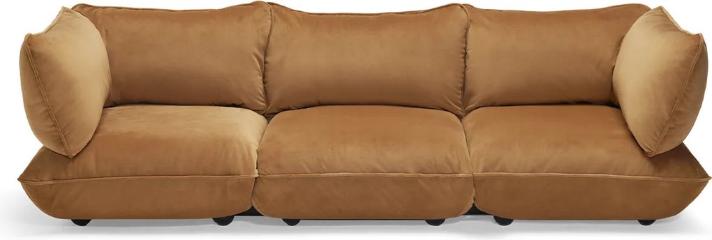 Canapea modulară Sumo Sofa Grand din catifea, culori multiple - Fatboy Culoare: migdale