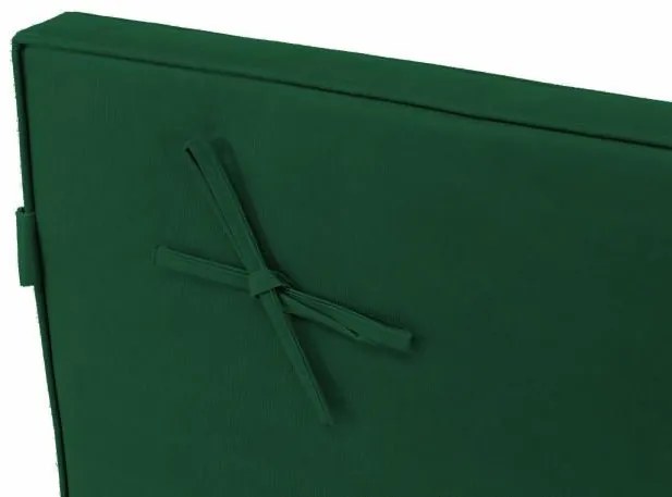 Set de 2 buc. de tapițerie pe șezlonguri - verde închis