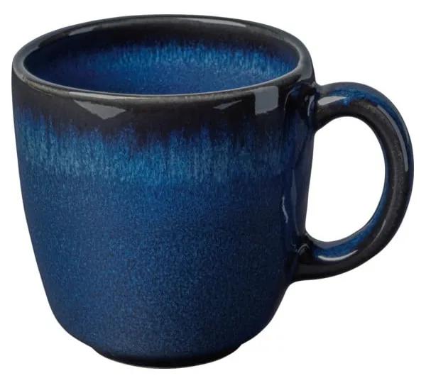 Ceașcă din gresie ceramică Villeroy &amp; Boch Like Lave, 190 ml, albastru închis