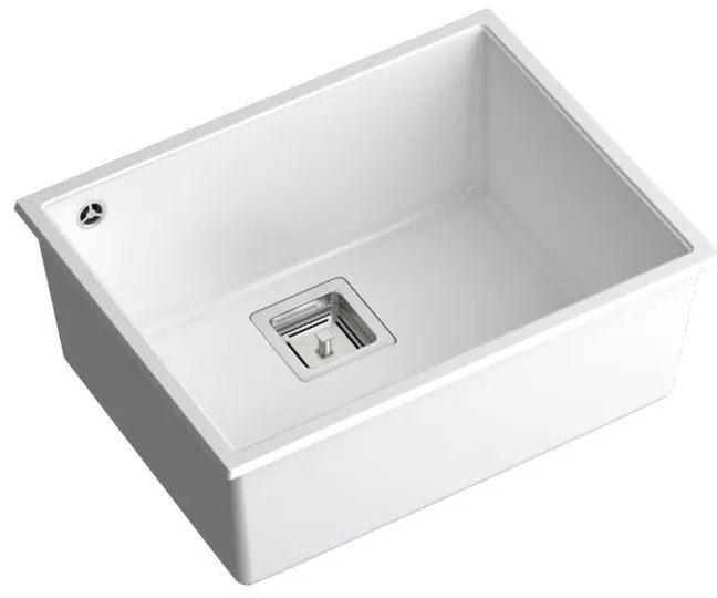 Chiuveta din granit DAVID 50 alb