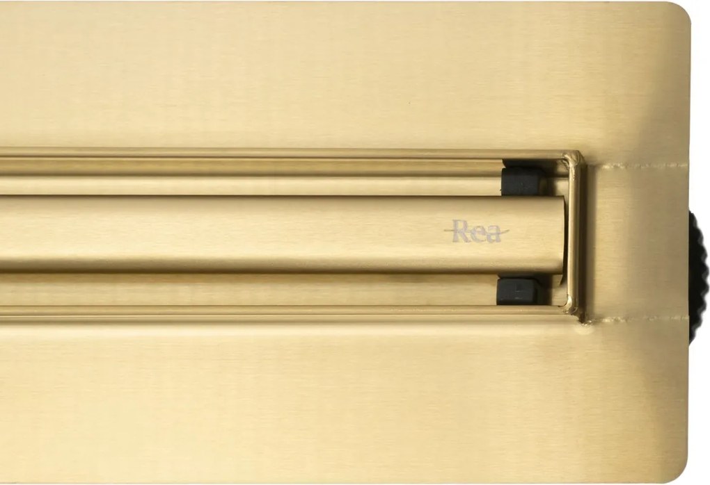 Rigola dus REA Neox Slim pro Brush Gold 100