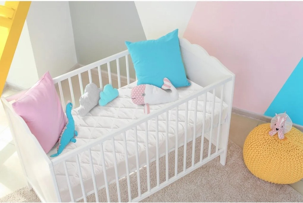 Saltea copii Fibre Cocos Green Future, husa de calitate detasabila, 60x120 cm, H 10 cm