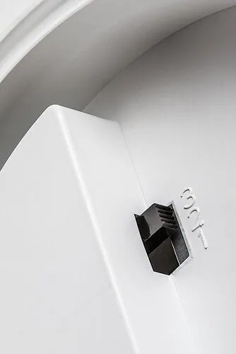 Plafoniera pentru baie, Protectie IP44 Alenzo D-42cm negru, alb