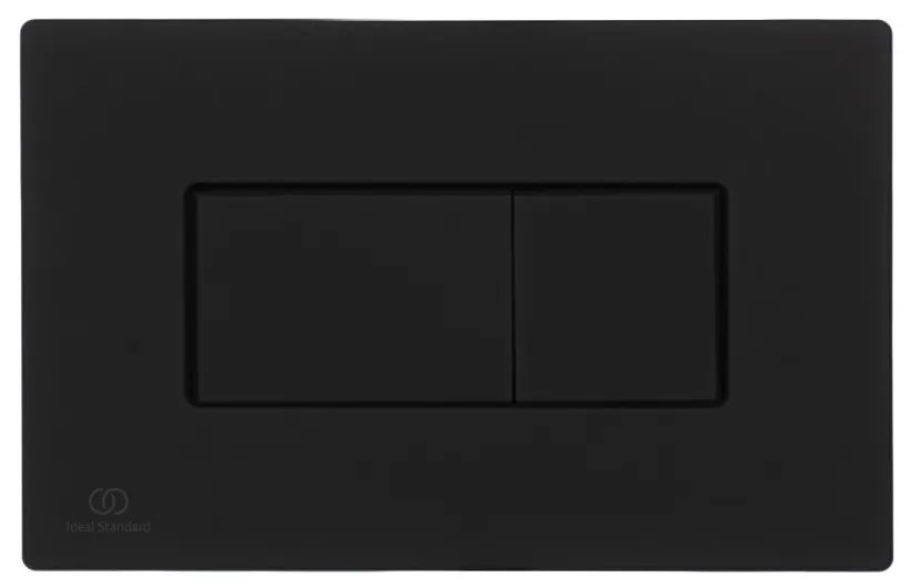 Clapeta de actionare spalare Solea P2, neagra Negru mat