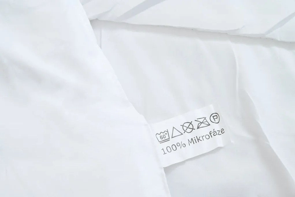 Pilota de vara matlasata 140x200 cm cu perna 70x90 cm ECONOMY PEACH, albă