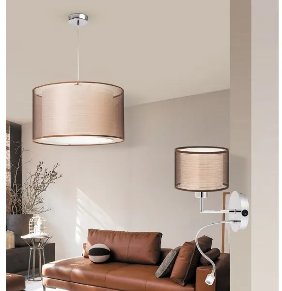 Rabalux 2629 - Aplica perete ANASTASIA E27/60W + LED/1W