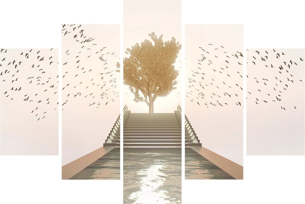 Tablou - Pod spre necunoscut (150x105 cm)
