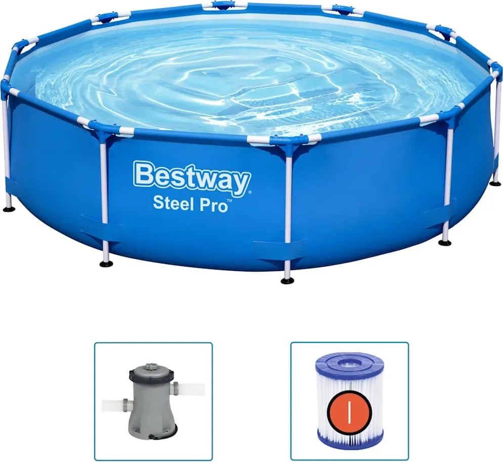 Bestway Piscină Steel Pro, 305 x 76 cm