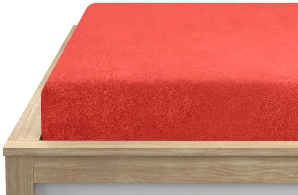Cearsaf Frote EXCLUSIVE portocaliu 140 x 200 cm