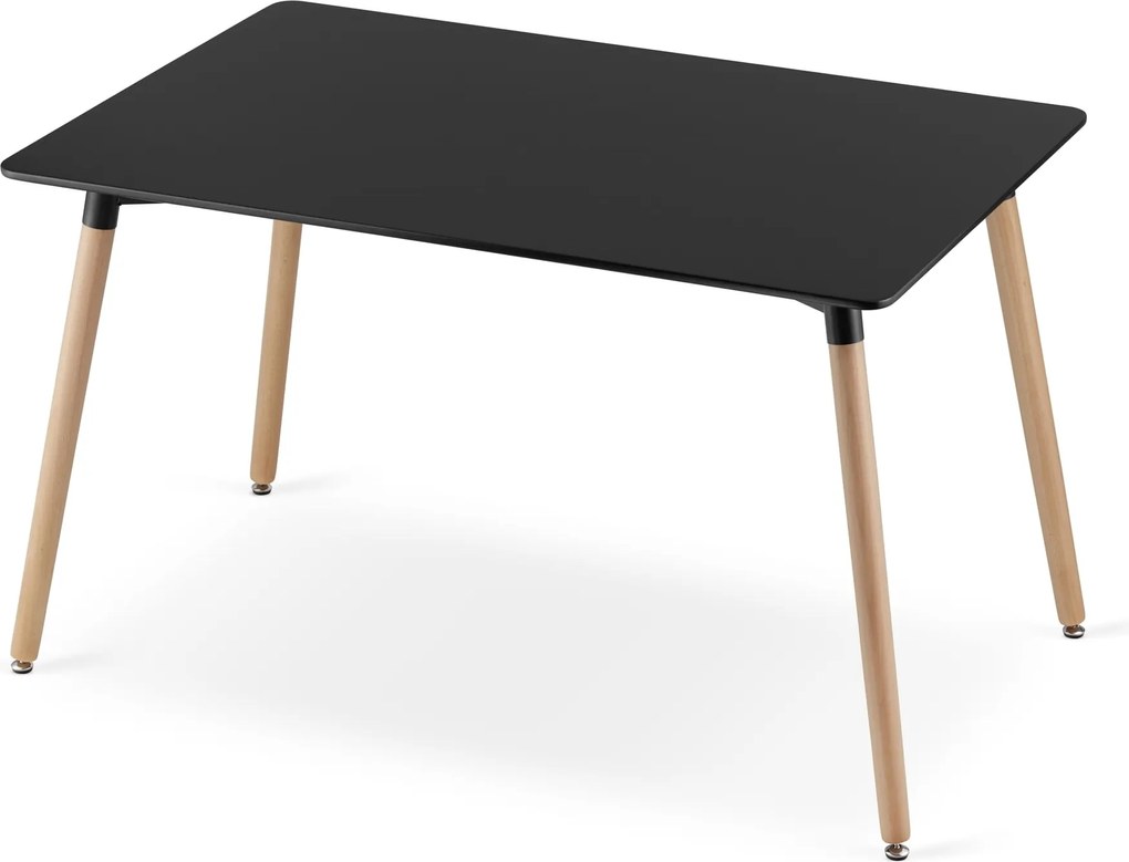 OFERTA Masa de dining neagra ADRIA 120x80 cm II. calitate