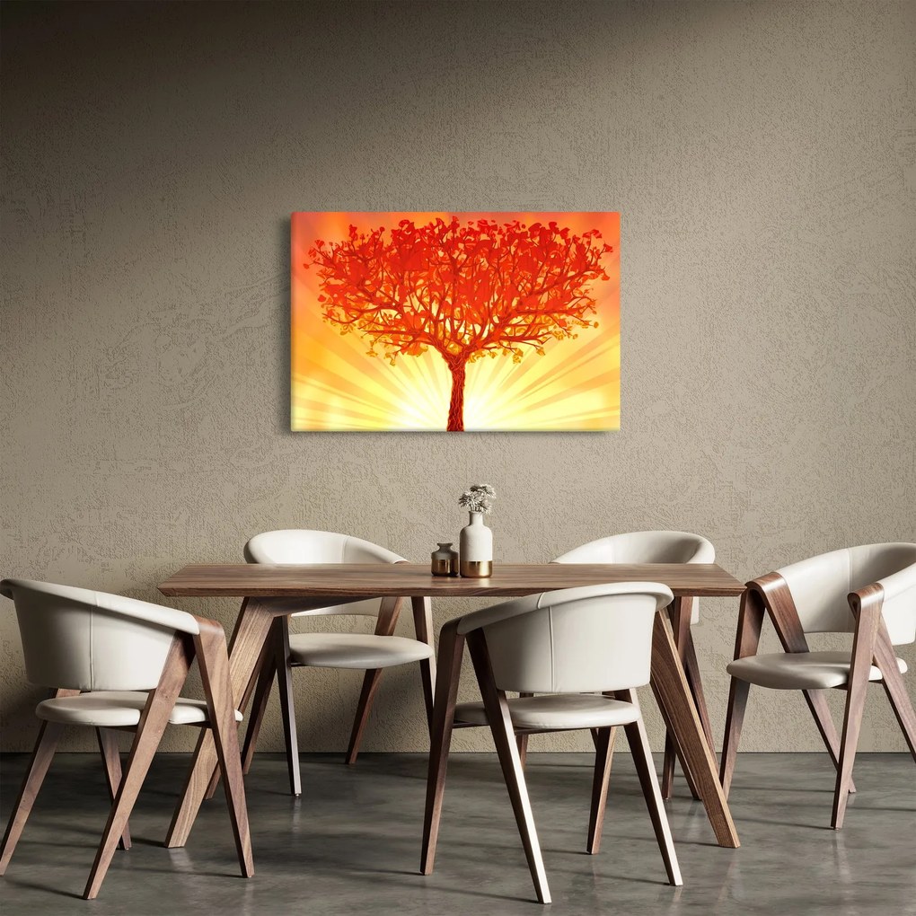 Tablou - Copac în lumina soarelui (90x60 cm)