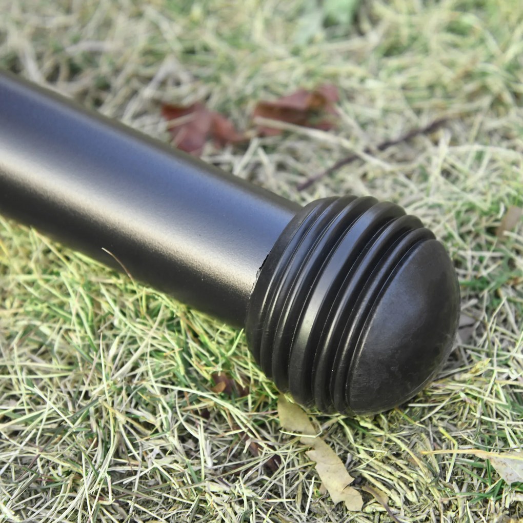 Outsunny Hamac de Grădină Suspendat 310x117 cm cu Înălțime Reglabilă și Suport, Capacitate 120 kg, Hamac Independent cu Geantă de Transport, pentru Camping, Grădină, Balcon, Patio, Verde și Albastru | Aosom Romania