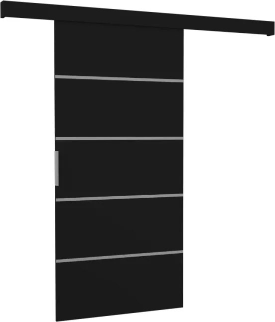 Usa glisanta BIELLA, ADRK Furniture (Culoare: Wenge, Latime: 86 cm)