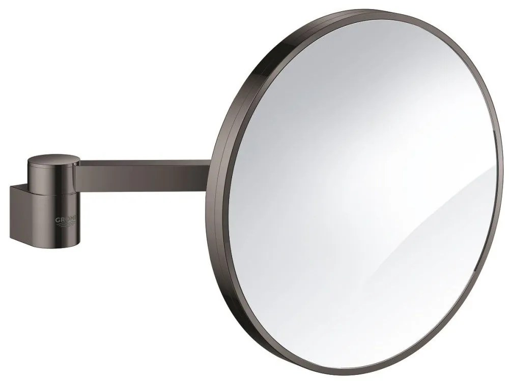 Grohe Selection Oglinda cosmetica O20 cm, antracit (hard graphite)