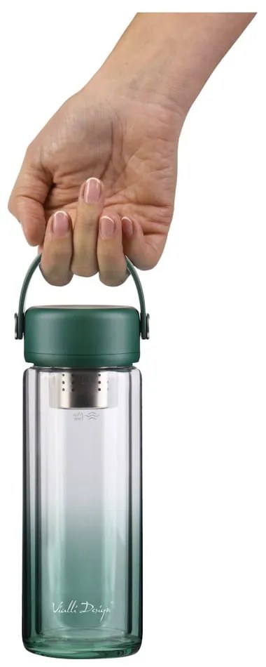 Sticlă verde din sticlă 350 ml Fuori – Vialli Design