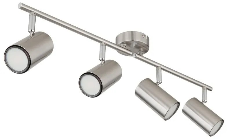 Plafoniera cu 4 Spoturi directionabile ALLVI nickel