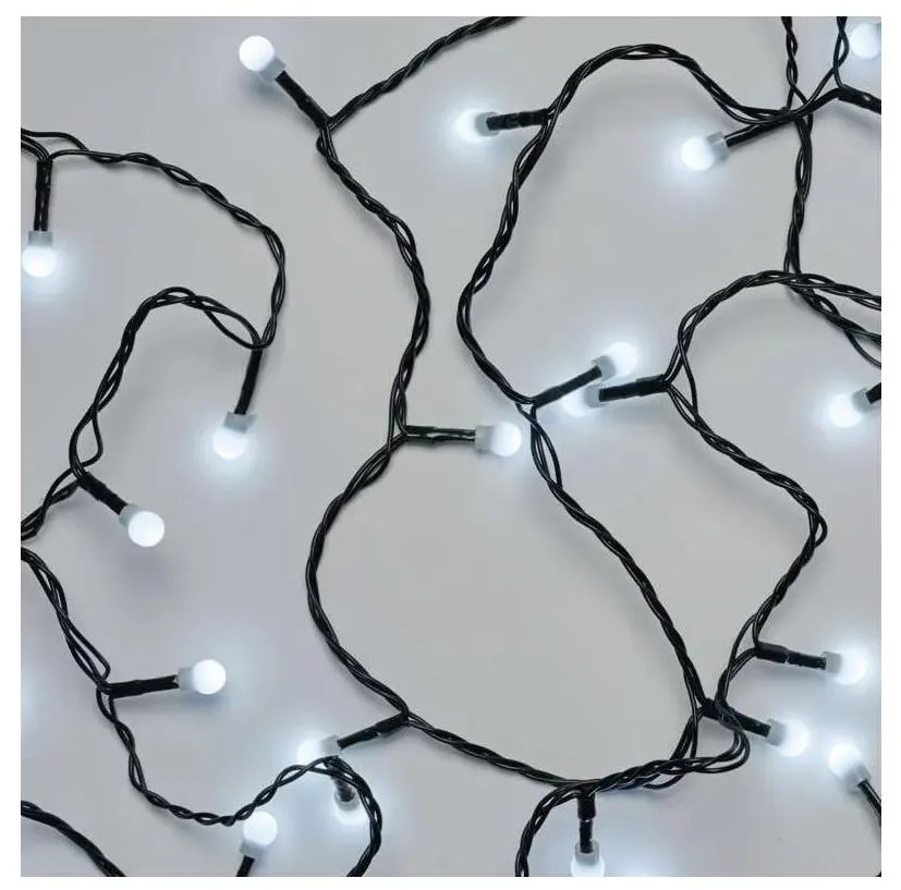 Ghirlandă luminoasă LED pentru exterior, 480 LED, 8 funcții, 53 m, alb rece, IP44