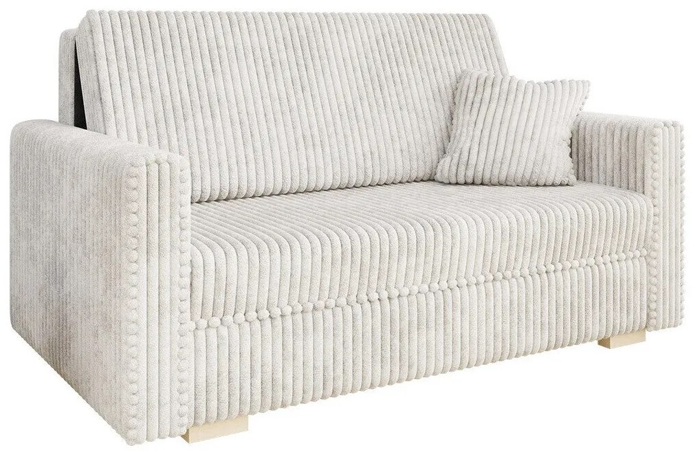 Canapea extensibilă Columbus 205Cutie de pat, 85x153x100cm, 67 kg, Picioare: Lemn