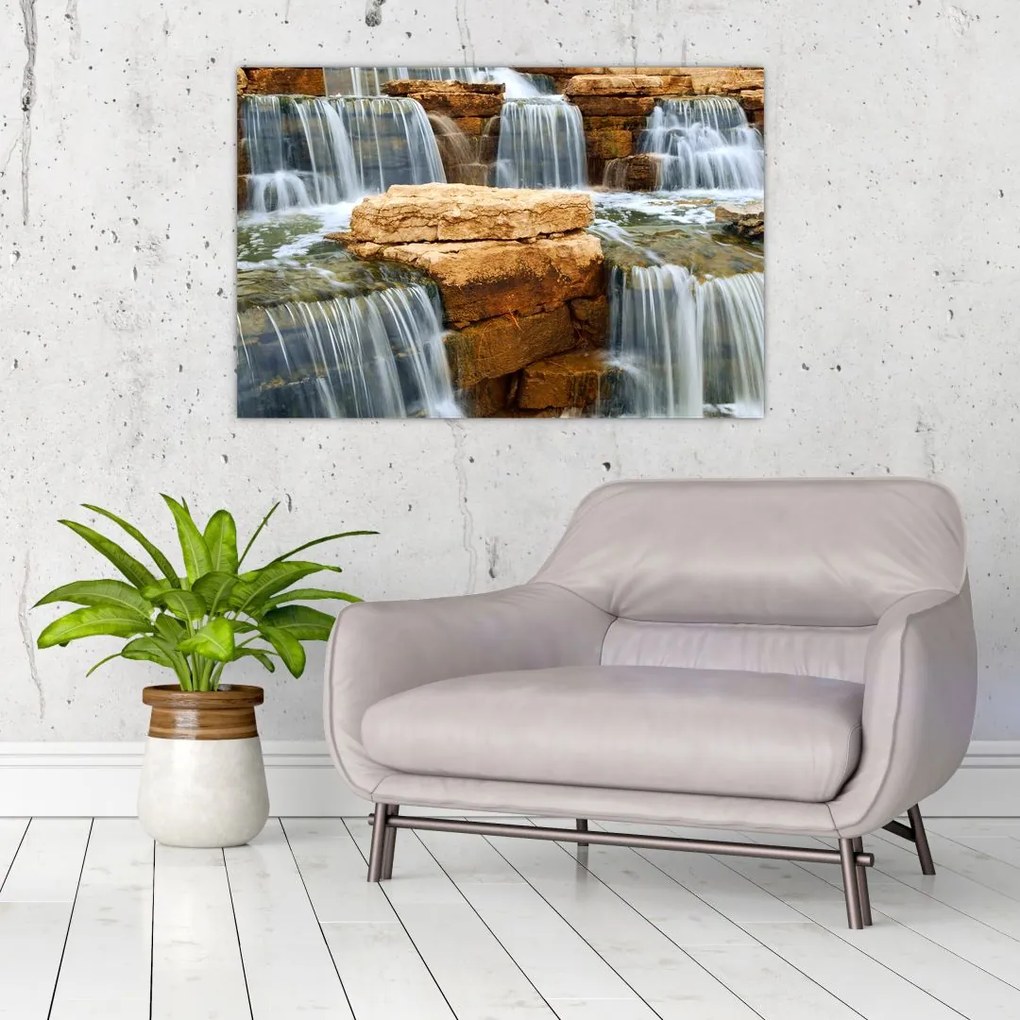 Tablou cu cascade (90x60 cm)
