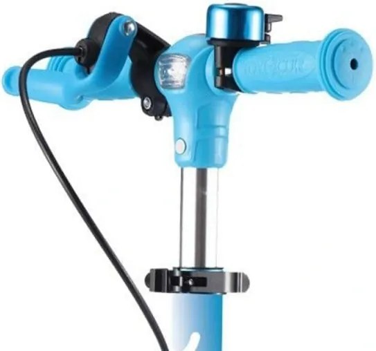 Trotineta copii cu roti luminoase din silicon NOVOKIDS™ Toy Cube , cu lumini, 3 roti,pliabila, maner reglabil pe inaltime,maxim 50 kg, sistem frana
