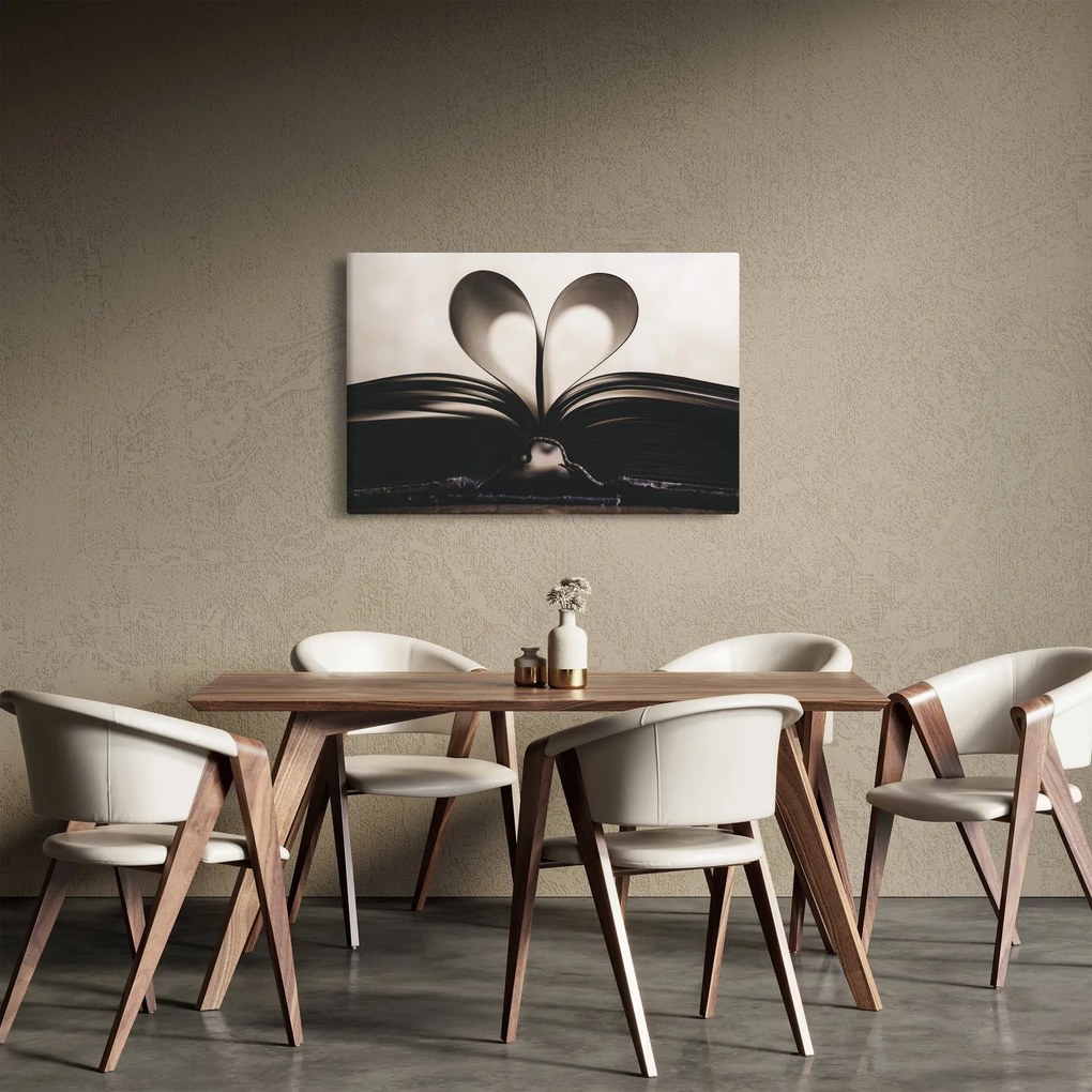 Tablou cu carte (90x60 cm)