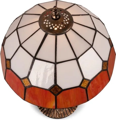 Brilagi - Lampă de masă Tiffany din vitralii SIENNA 1xE27/60W/230V