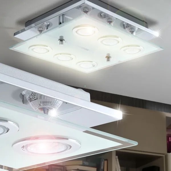 EGLO 13551 - LED Plafoniera CABO 6xGU10/3W/230V