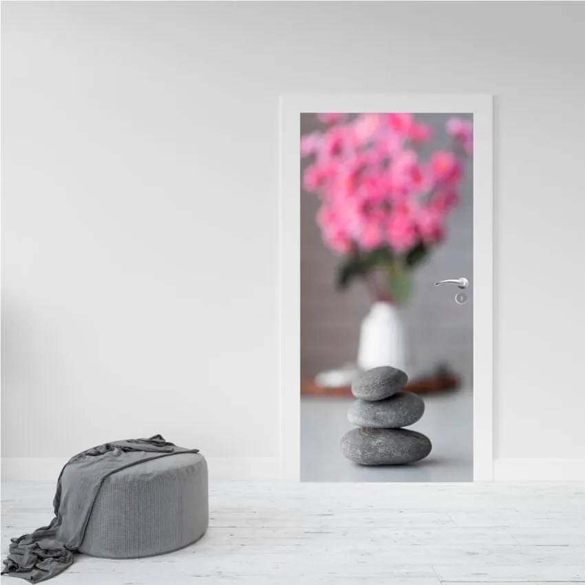 Autocolant decorativ pentru Usa - Zen
