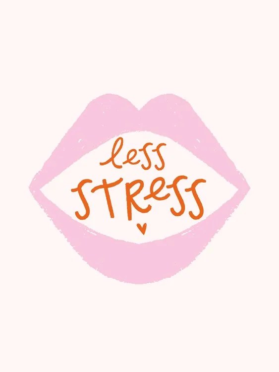 Ilustrație Less Stress, Aislinn Simmonds