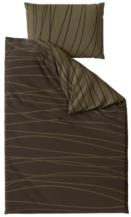 Lenjerie de pat din bumbac SOFIA DREAM maro Dimensiune lenjerie de pat: 70 x 90 cm | 140 x 200 cm