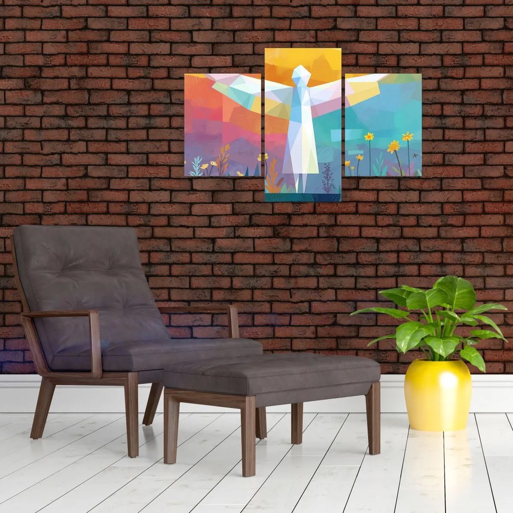 Tablou - Păzitorul florilor (90x60 cm)