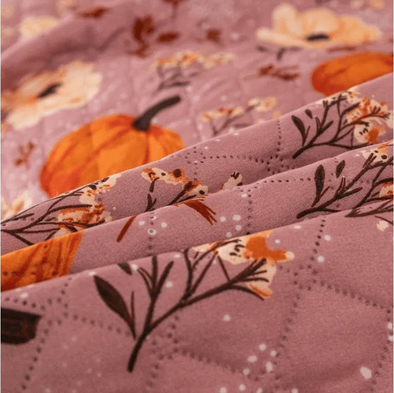 Cuvertura de pat PUMPKINS ROSAVIE, roz pal Dimensiune: 170 x 210 cm